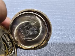 ELGIN POCKET WATCH MODEL 2 GRADE 320 7J 0S NOT RUNNING